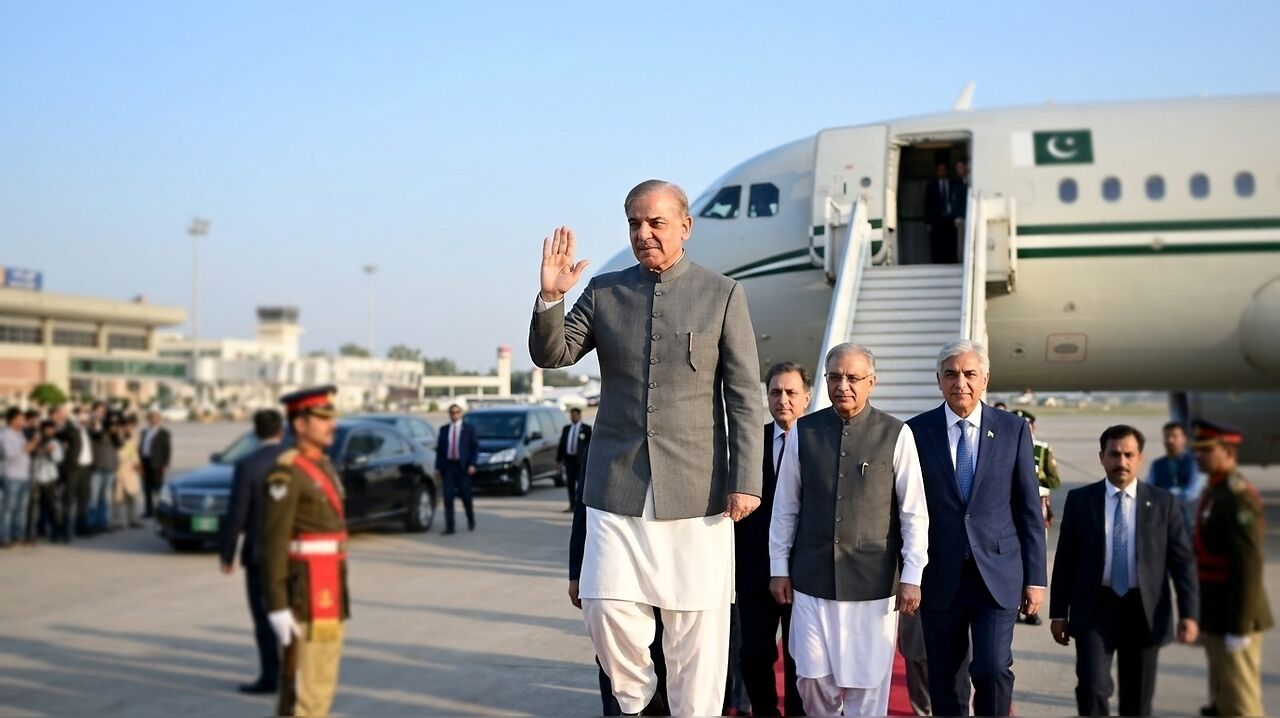 Pakistani Prime Minister Sharif begins a tour of three countries to ...