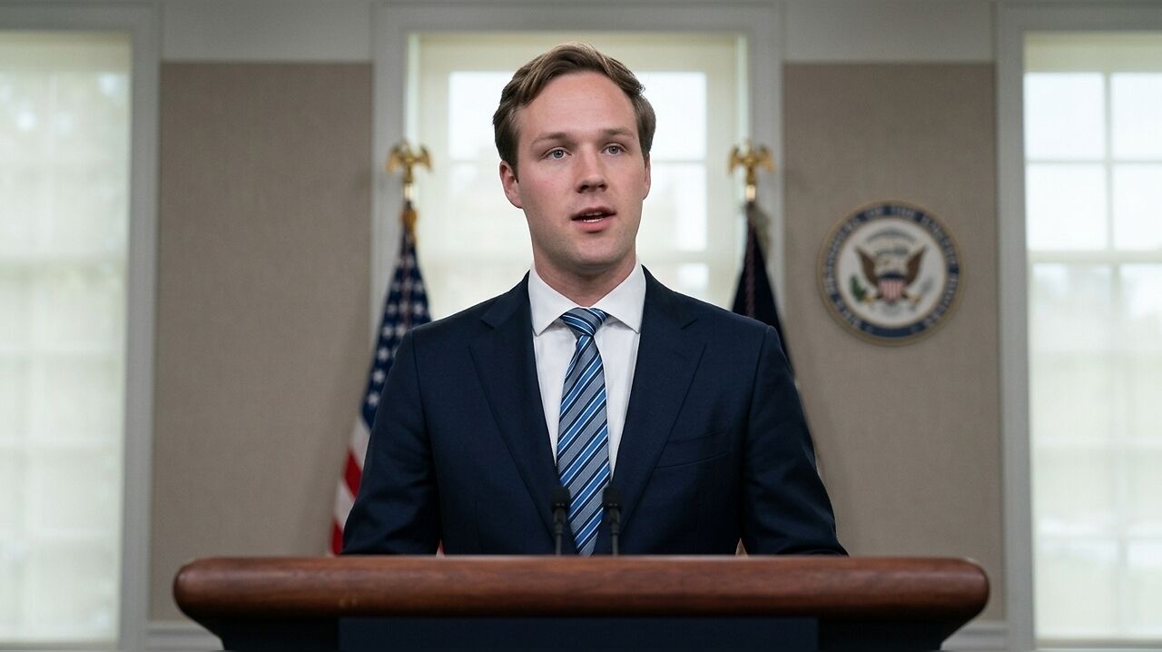 Buckley Carlson departs from his position in the White House as JD ...