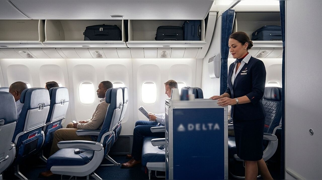 Delta flight attendants clarify the new snack policy, cautioning: ‘No ...