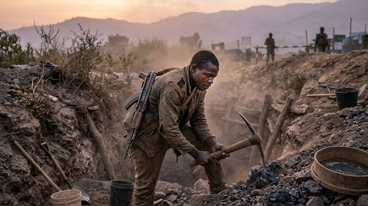 Coltan stolen from the Democratic Republic of Congo is trafficked ...